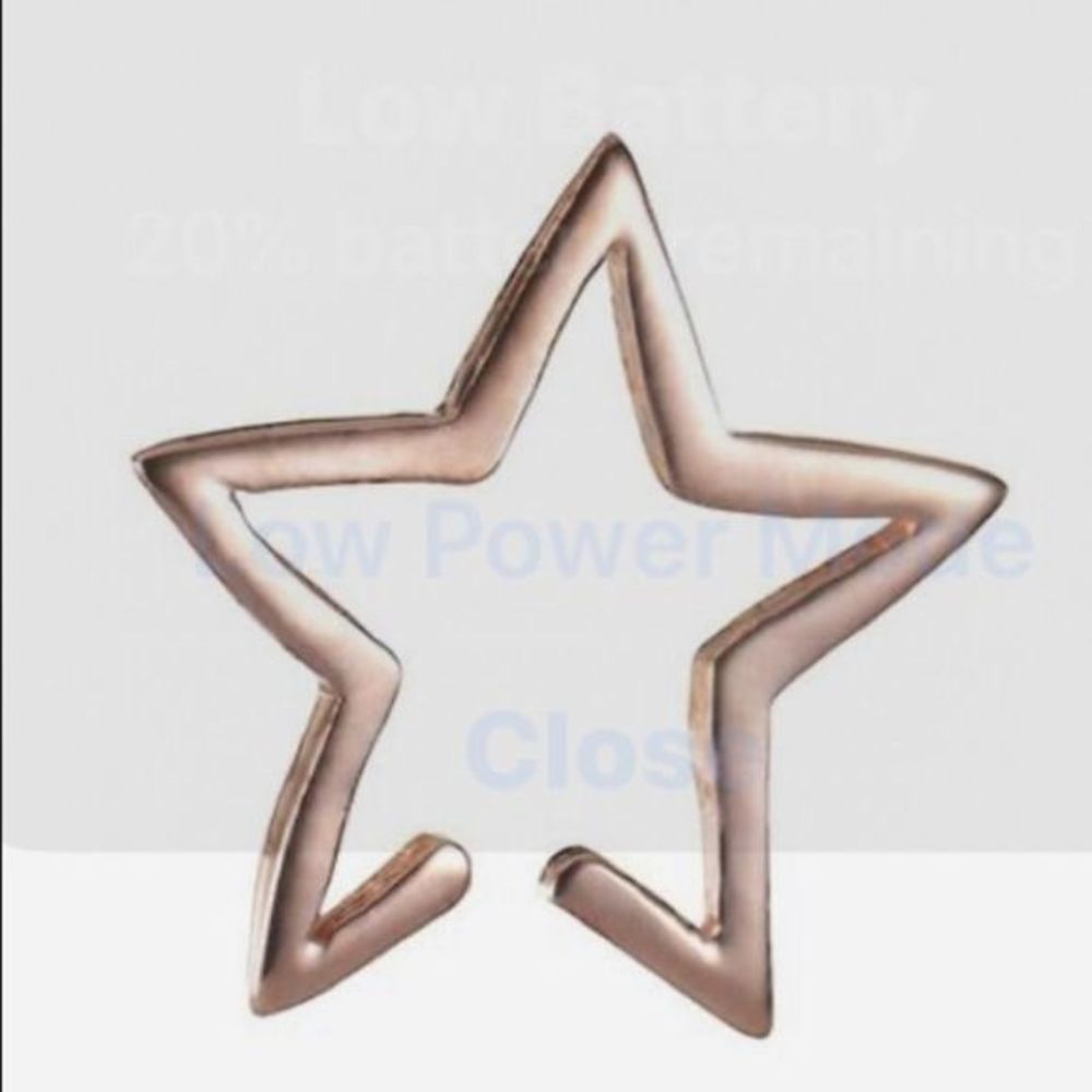 Gold Star ear cuff - Picture 4 of 4